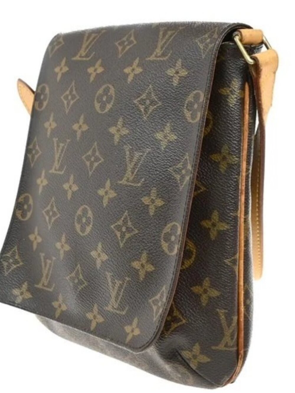 LOUIS VUITTON LV Musette Salsa Short Shoulder Bag Monogram Brown M51258 80EG367 - Picture 2 of 15
